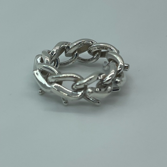 Tiffany & Co. Silver Link Ring - Picture 14 of 16